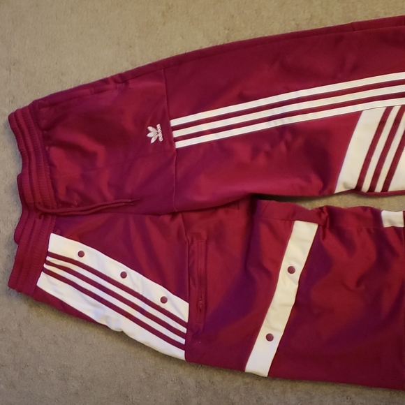 Adidas Danielle Cathari Deconstructed Track PANTS Power Berry - Picture 8 of 12